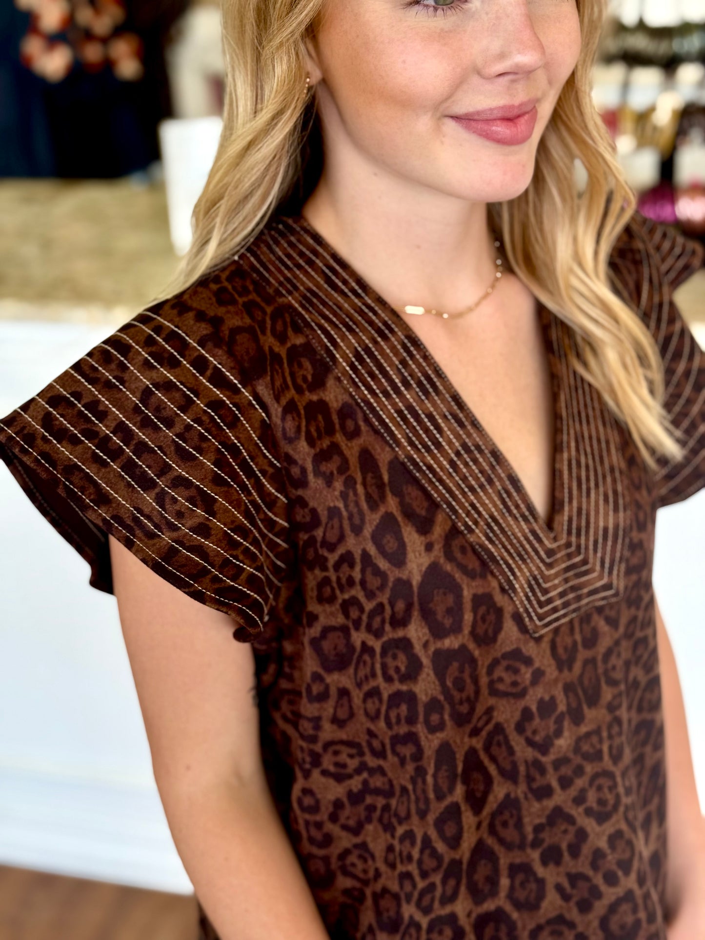 Logan Leopard Top