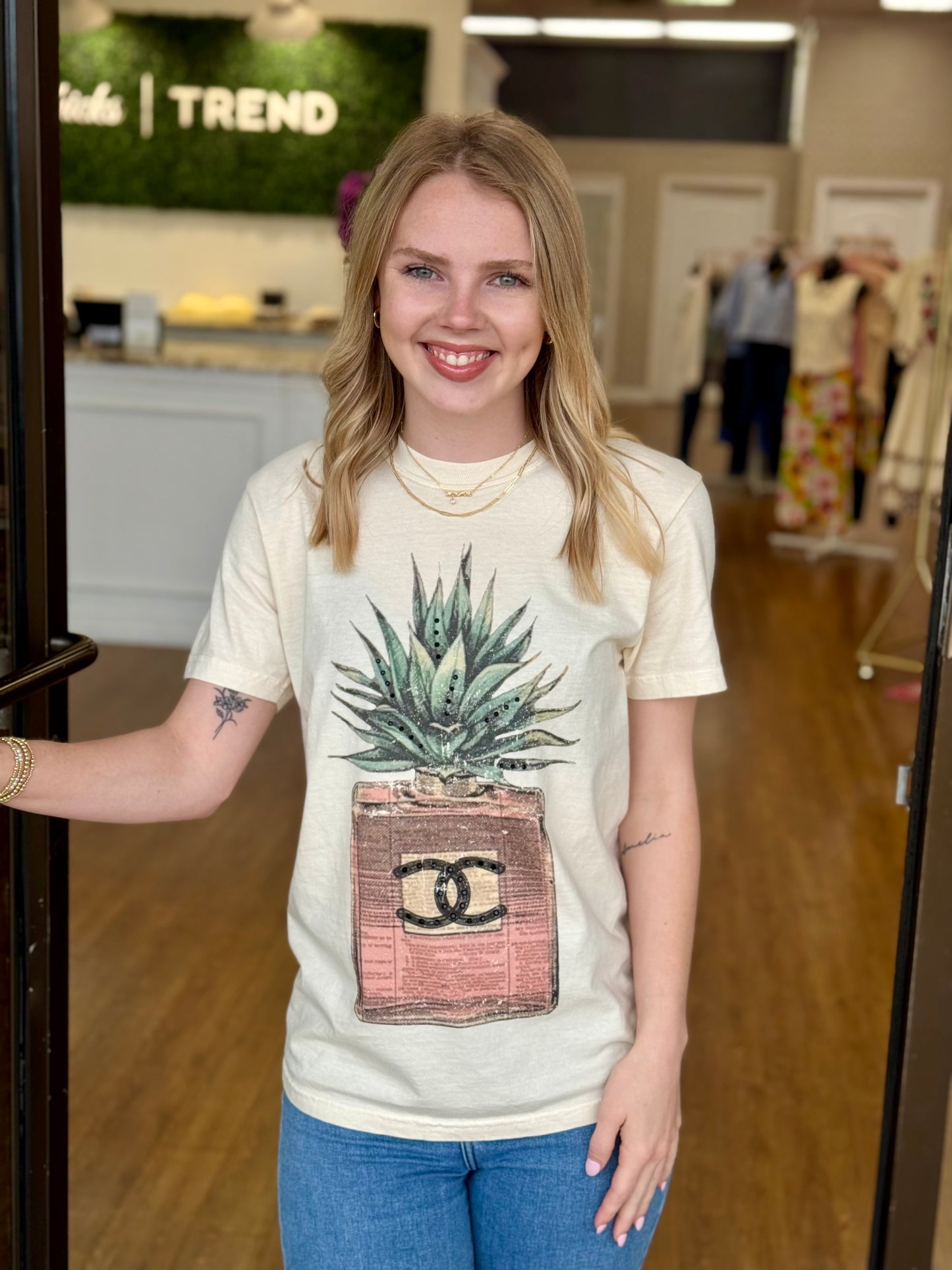 Agave Glitz Tee