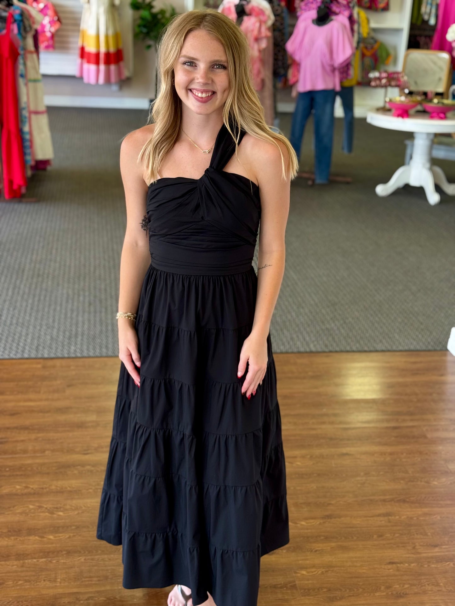 Christy Poplin Dress