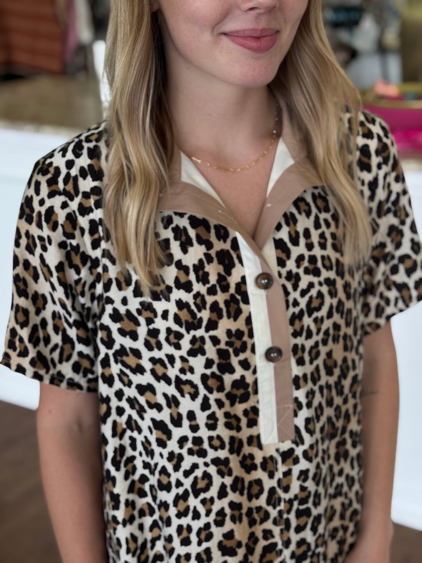 Jordan Leopard Dress