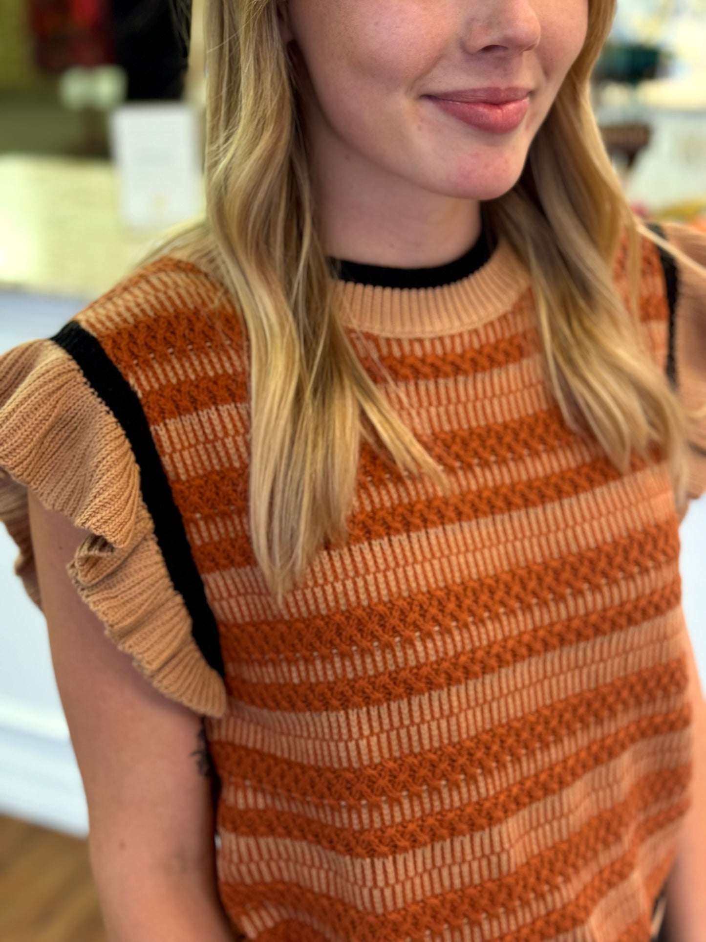 Kassandra Sweater Vest Top