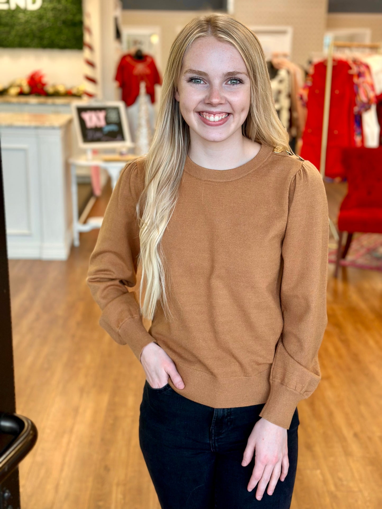 Taffy Long Sleeve Top