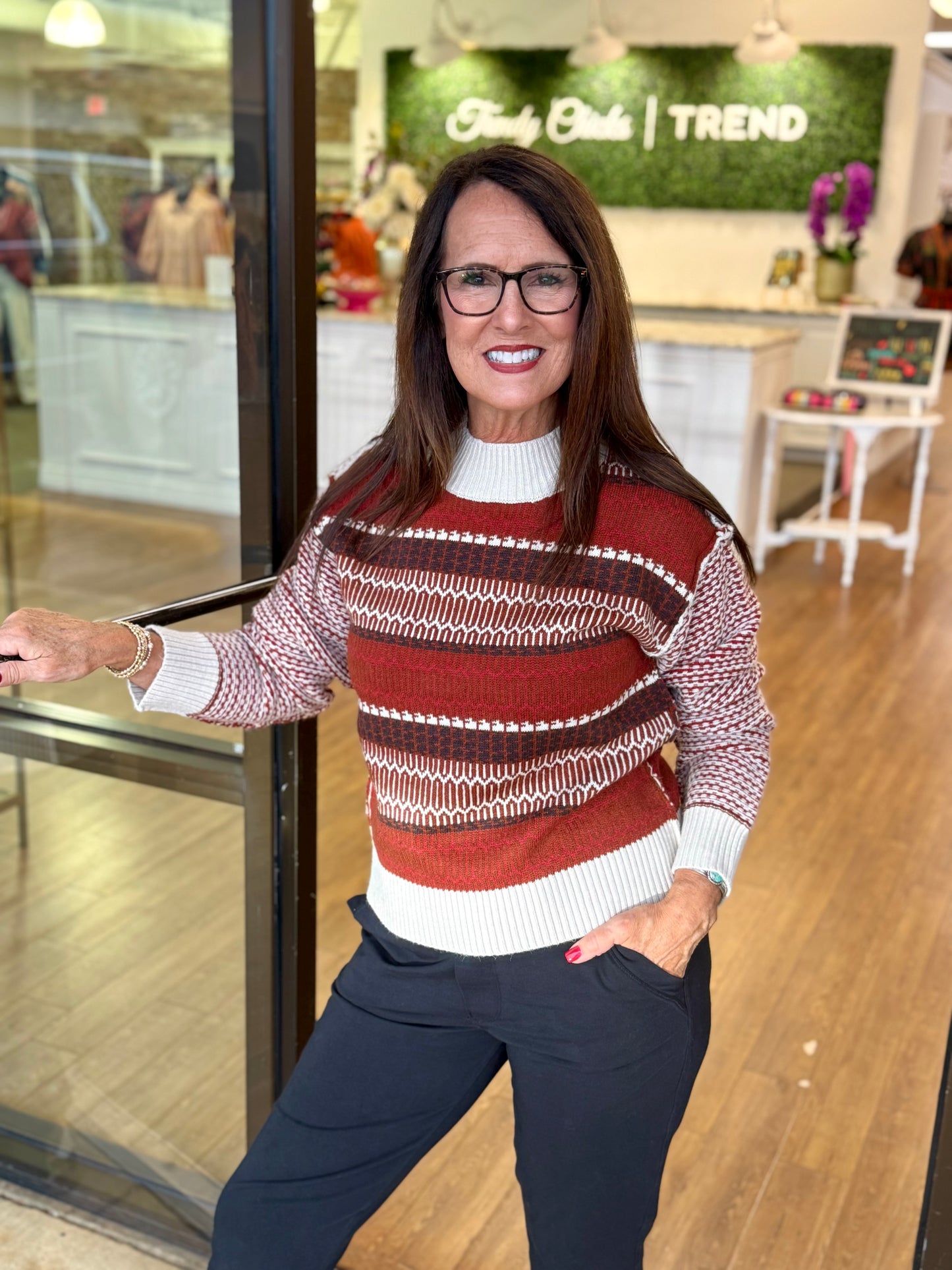 Barbara Gingerbread Sweater