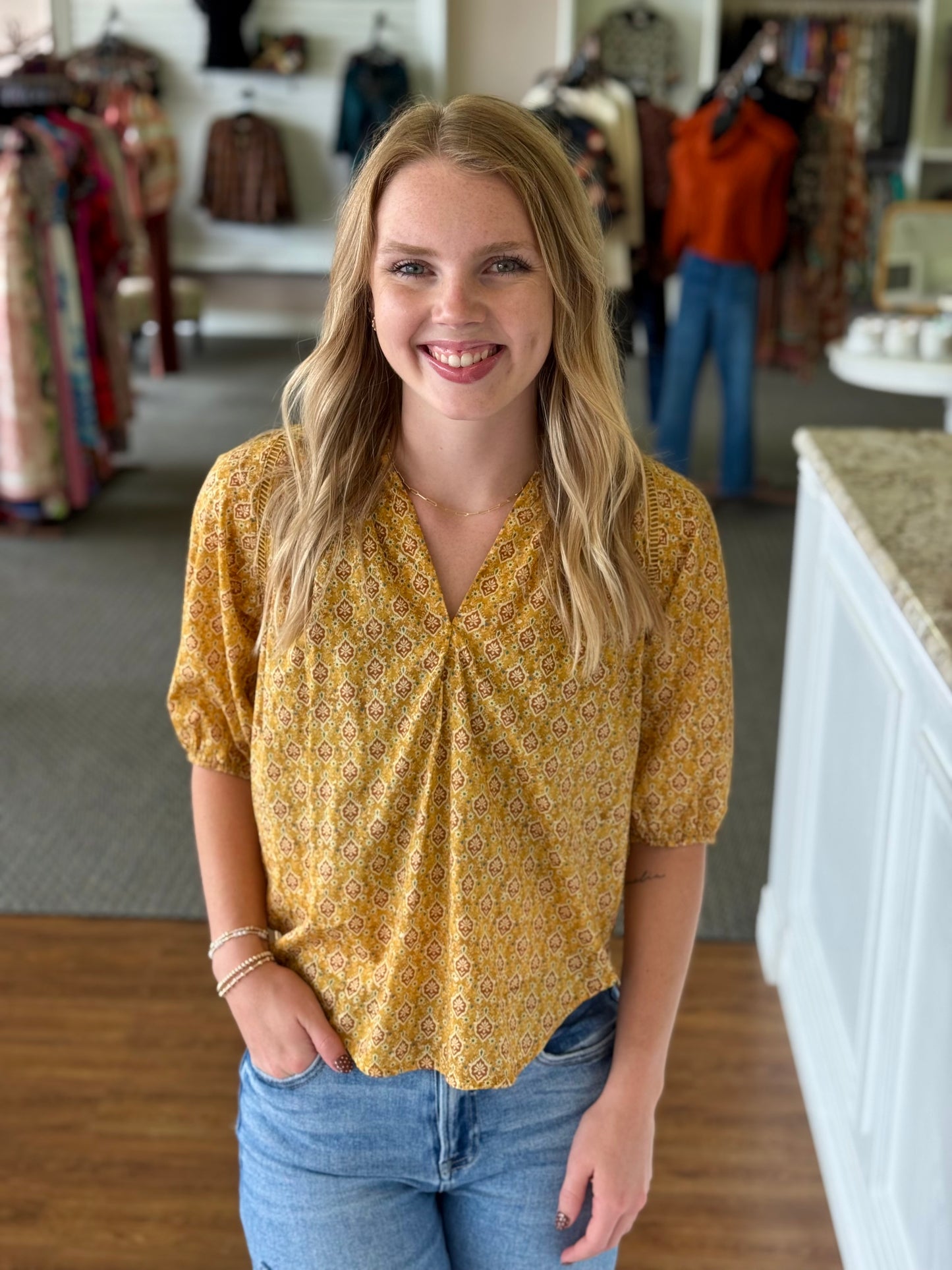Marigold Top