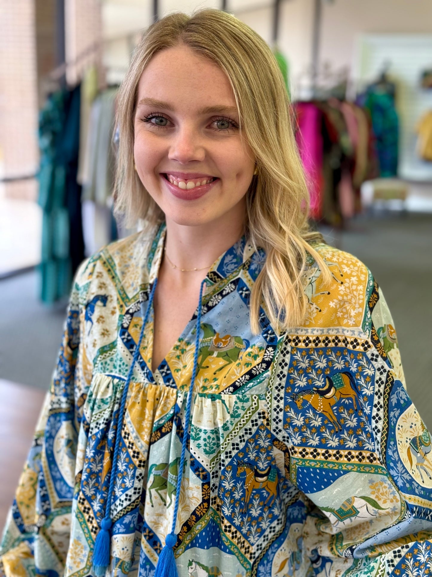 High Horse-Tides Turned Blouse