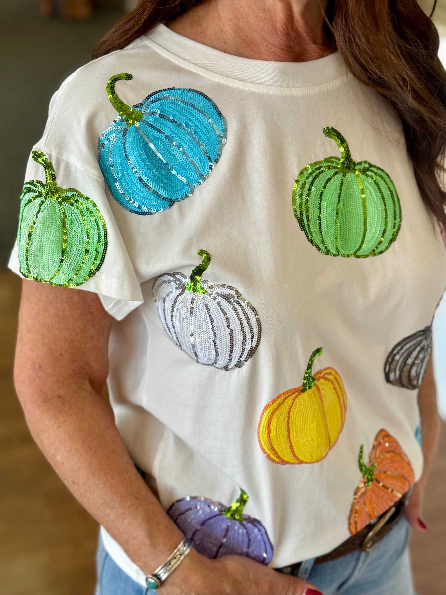 Multi Pumpkin Tee