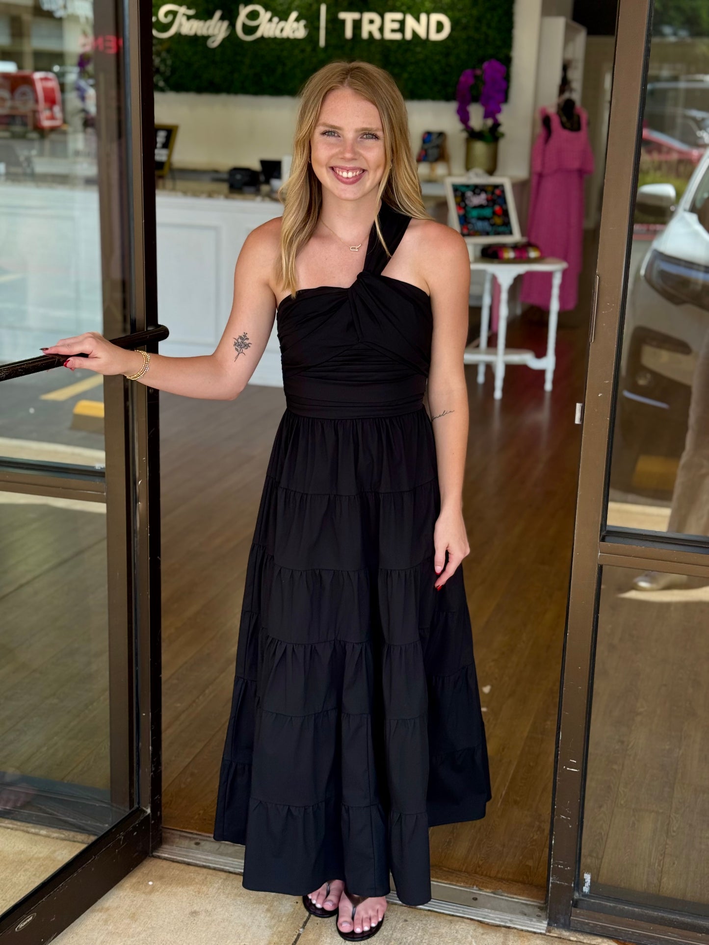 Christy Poplin Dress