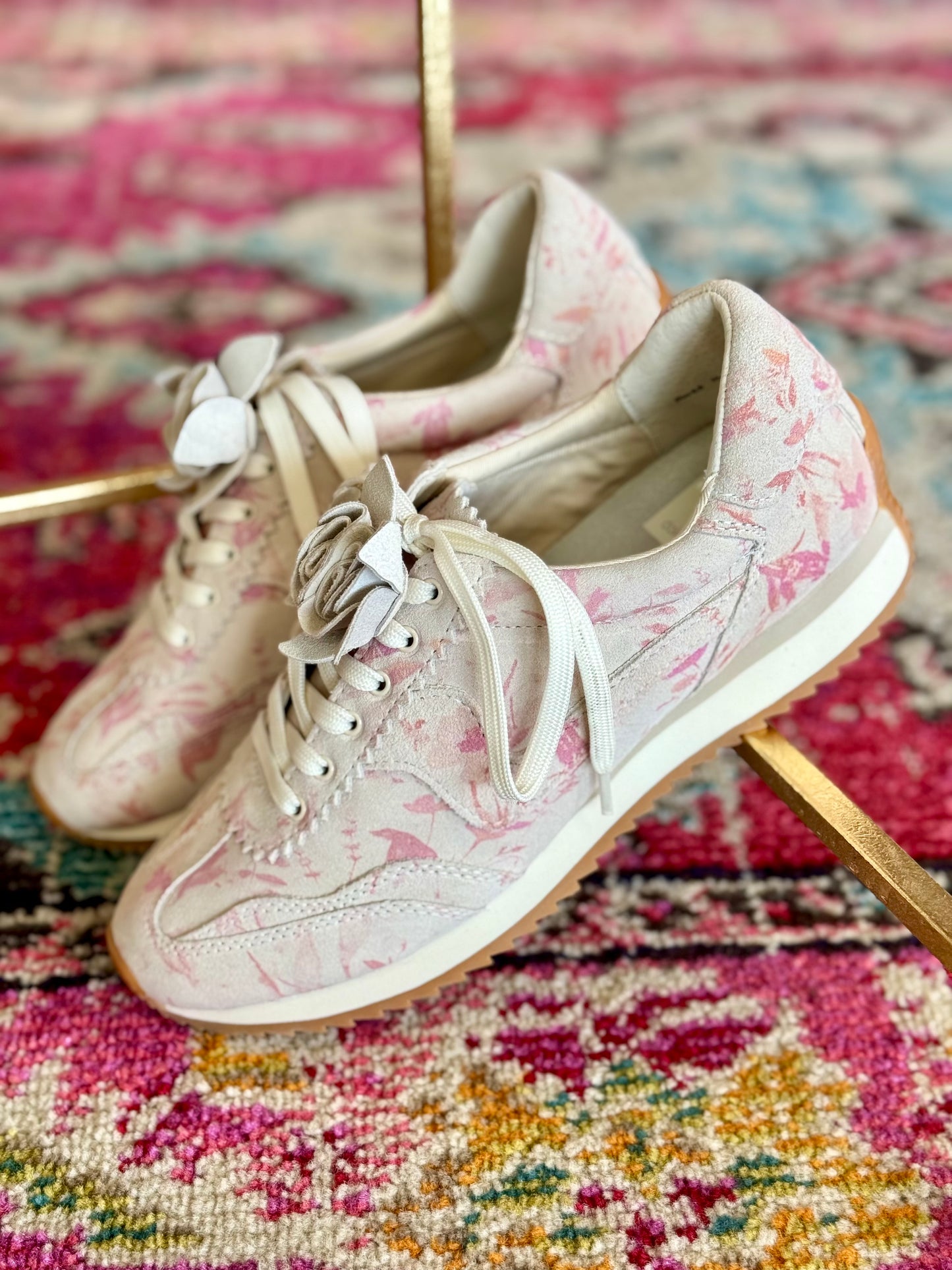 B.NTCD Pink Floral Sneaker
