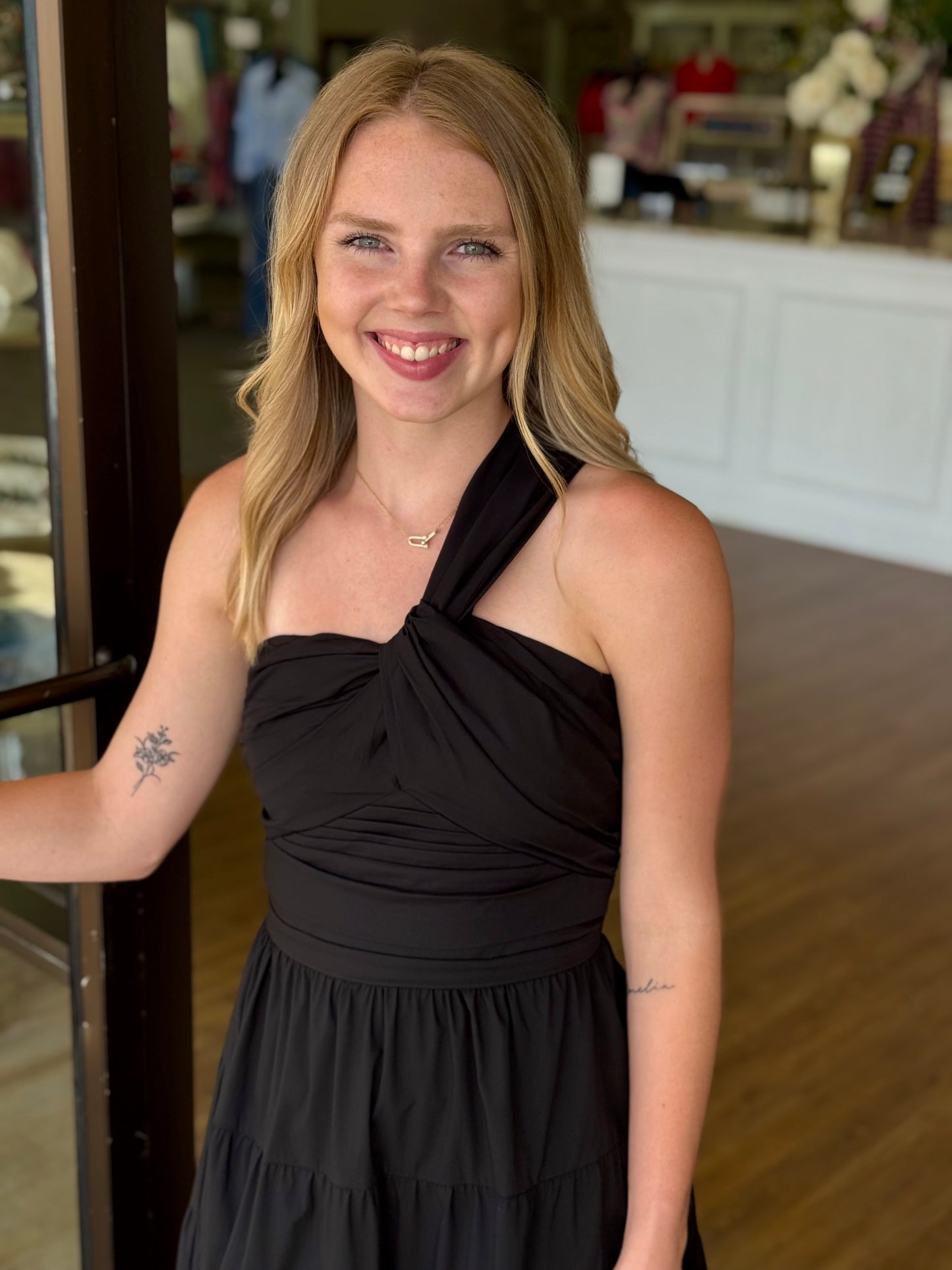 Christy Poplin Dress