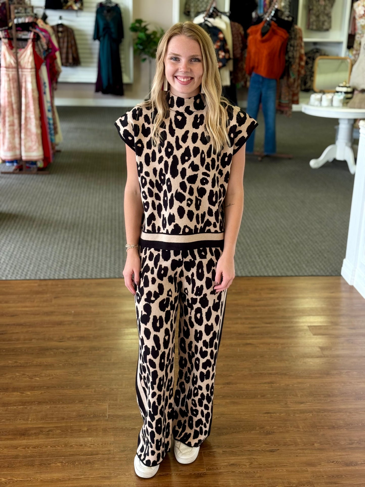 Linda Leopard Pant