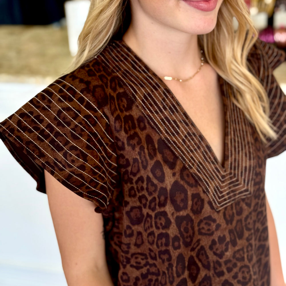 Logan Leopard Top