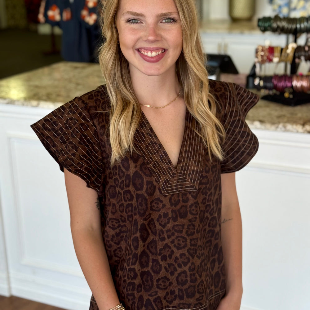 Logan Leopard Top