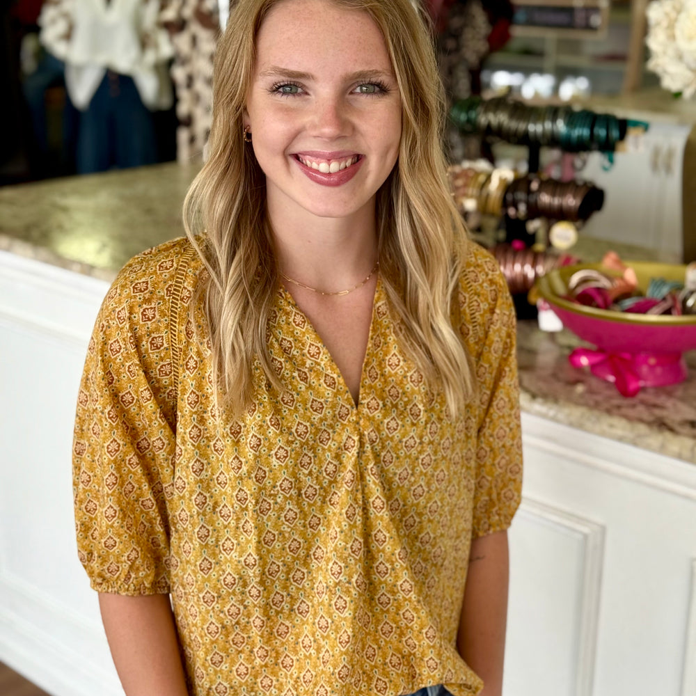 Marigold Top