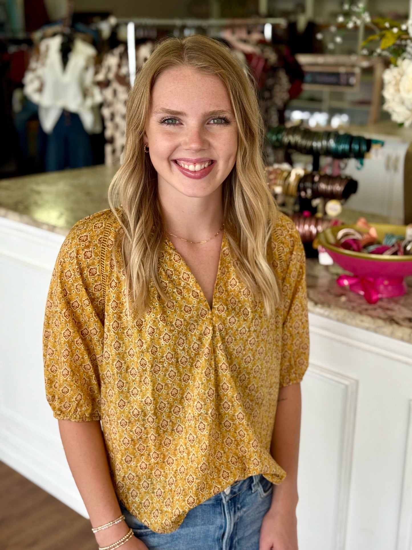 Marigold Top