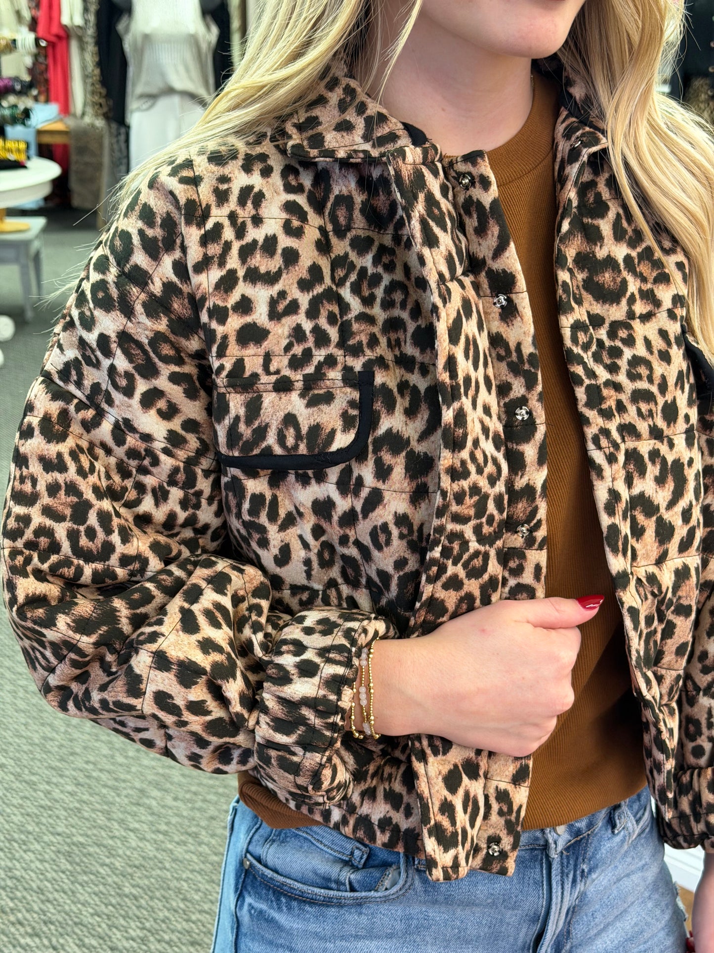 Lissandra Leopard Jacket