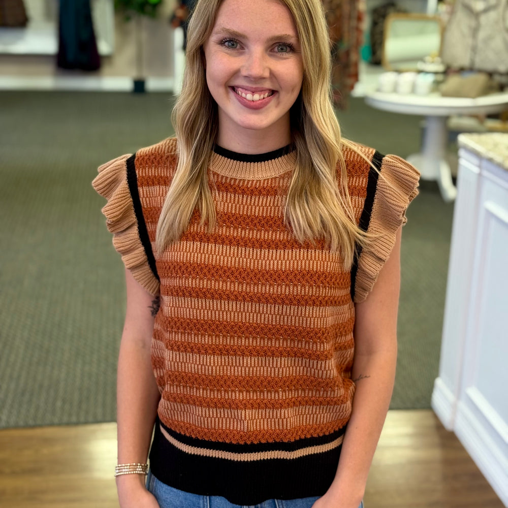 Kassandra Sweater Vest Top