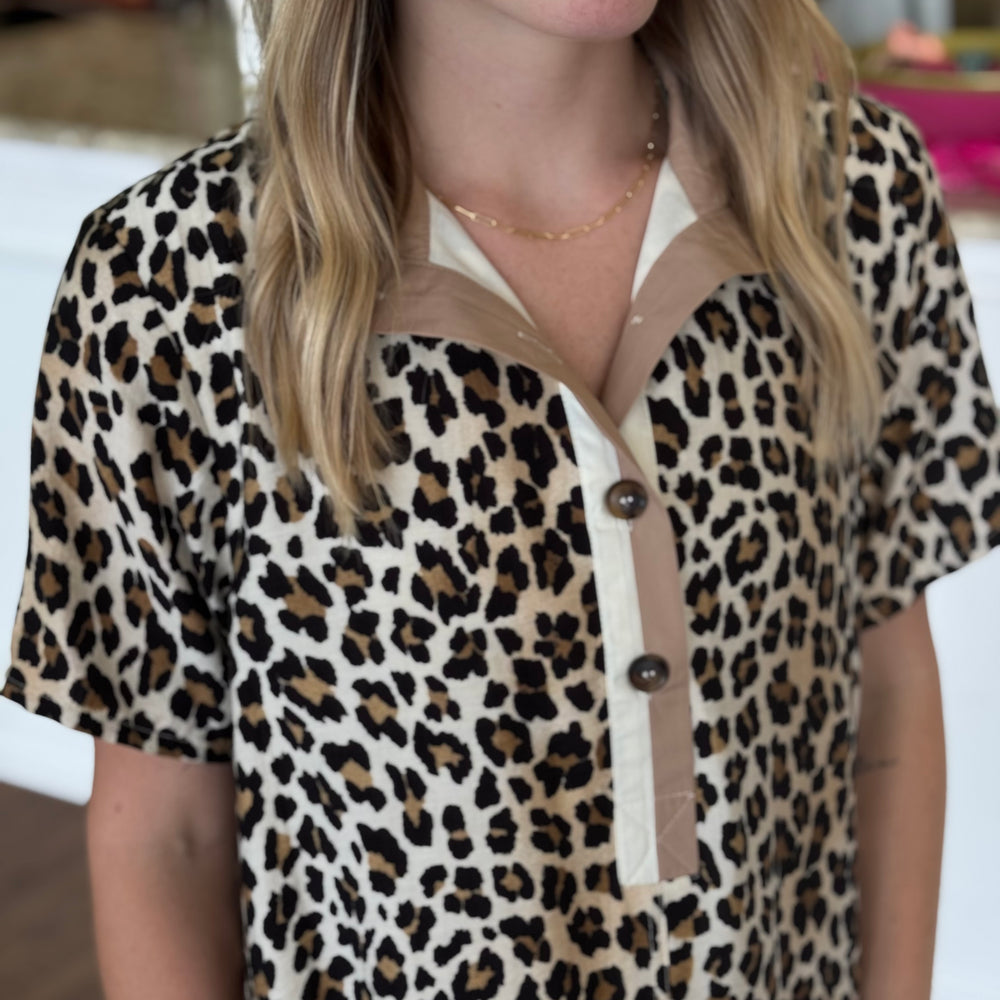 Jordan Leopard Dress