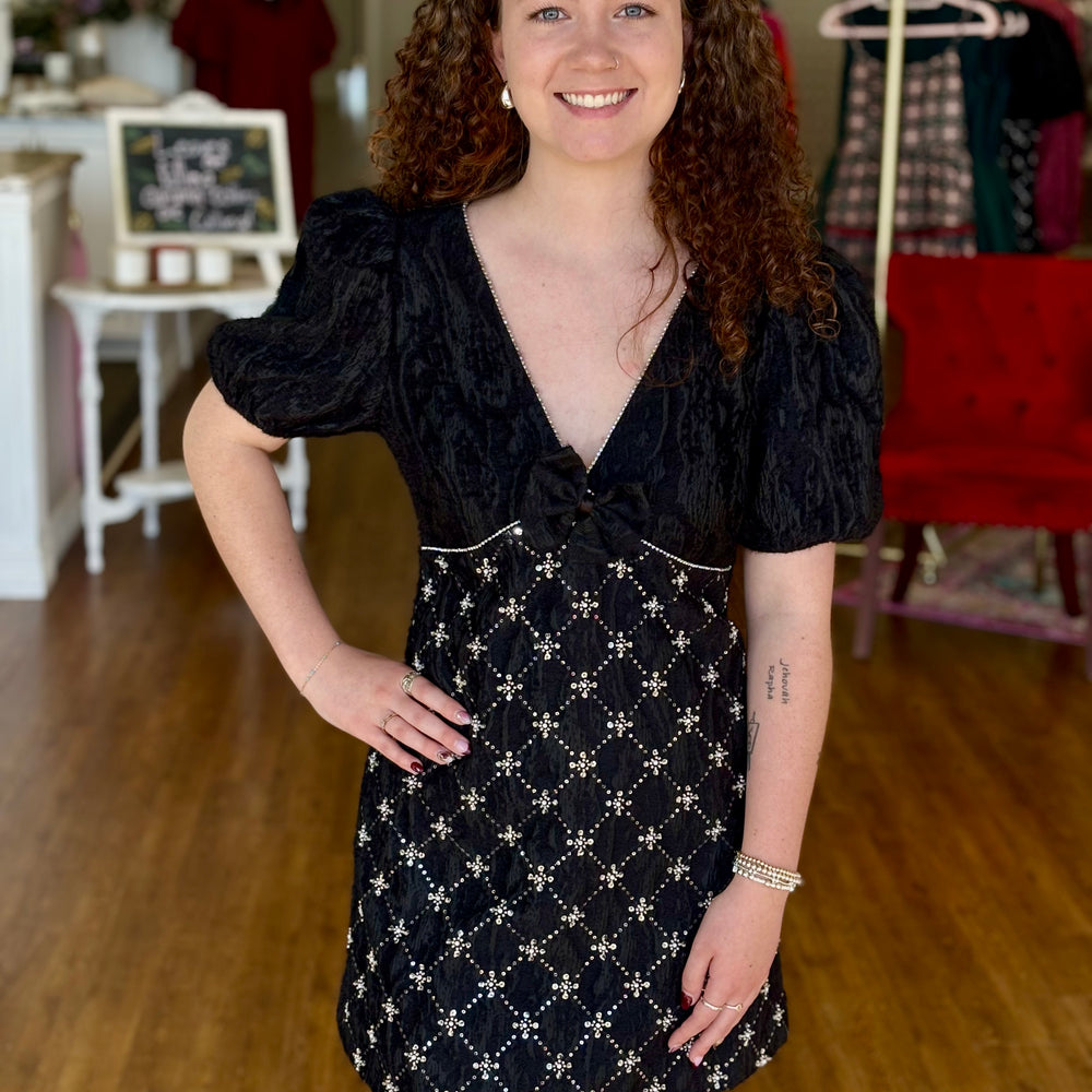 Midnight Romance Samira Embellished Dress