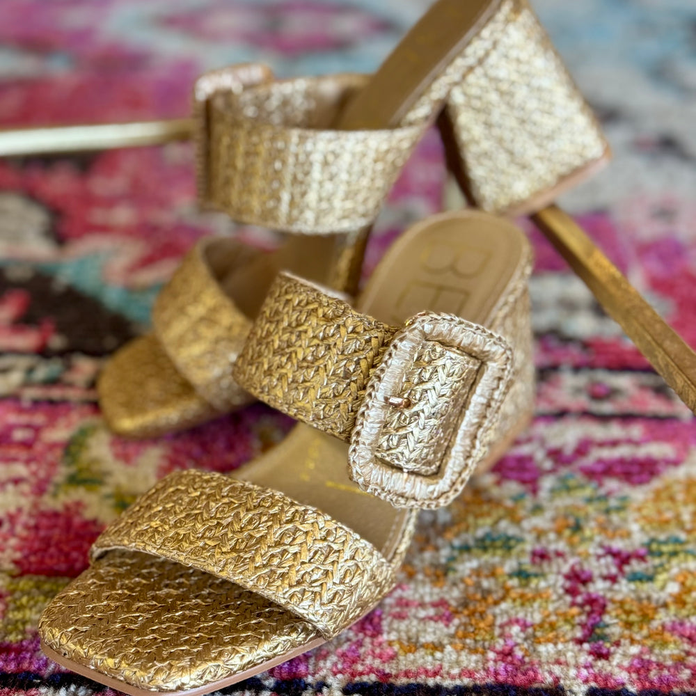 Lucy Gold Shoe