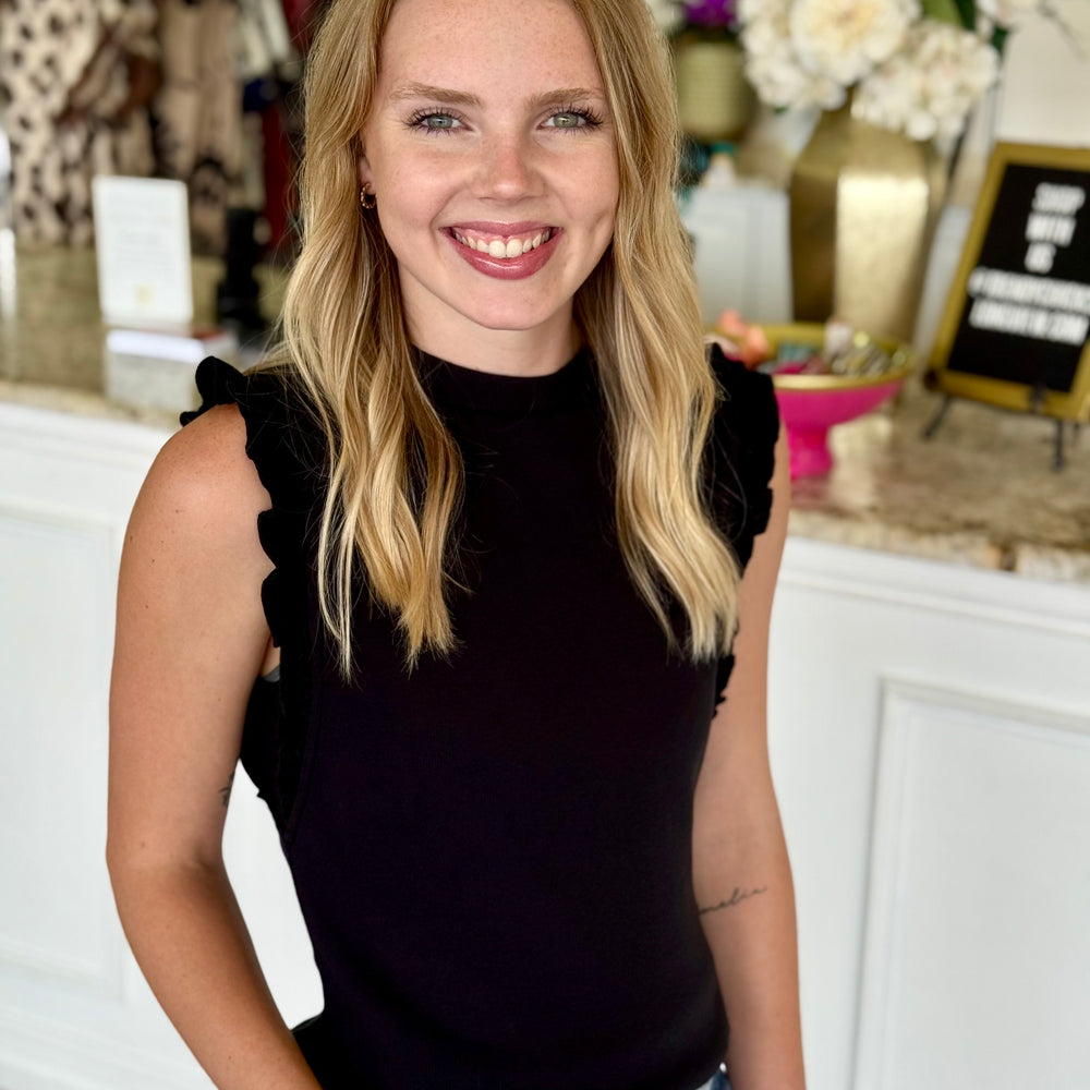 Bridgette Top-Black