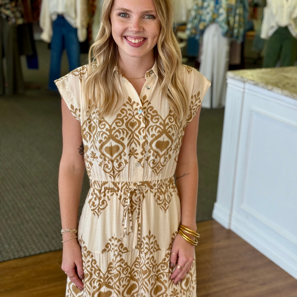 Brenda Boho Maxi Dress