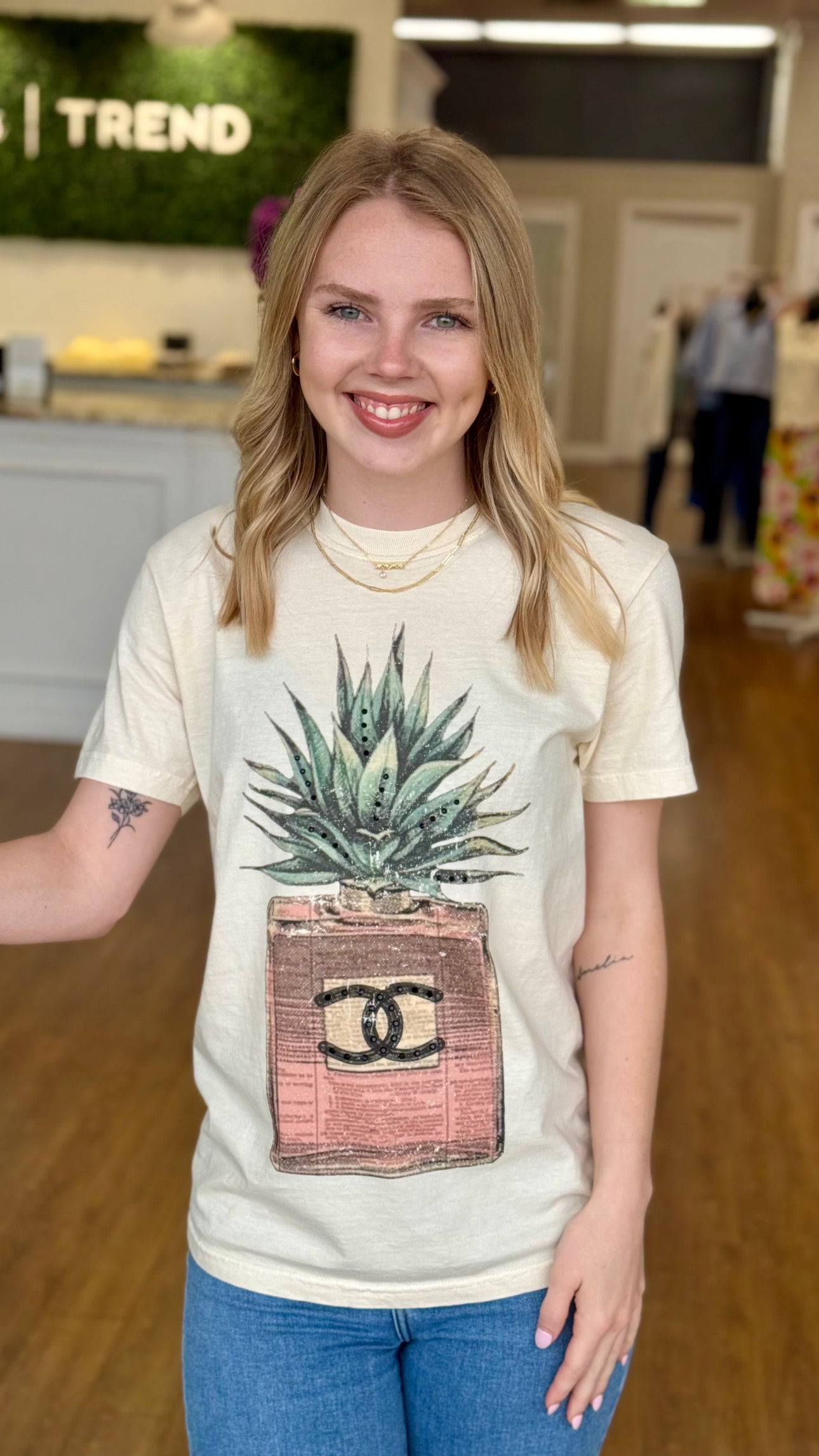 Agave Glitz Tee