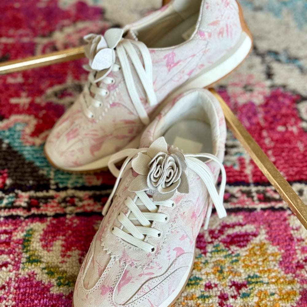 B.NTCD Pink Floral Sneaker