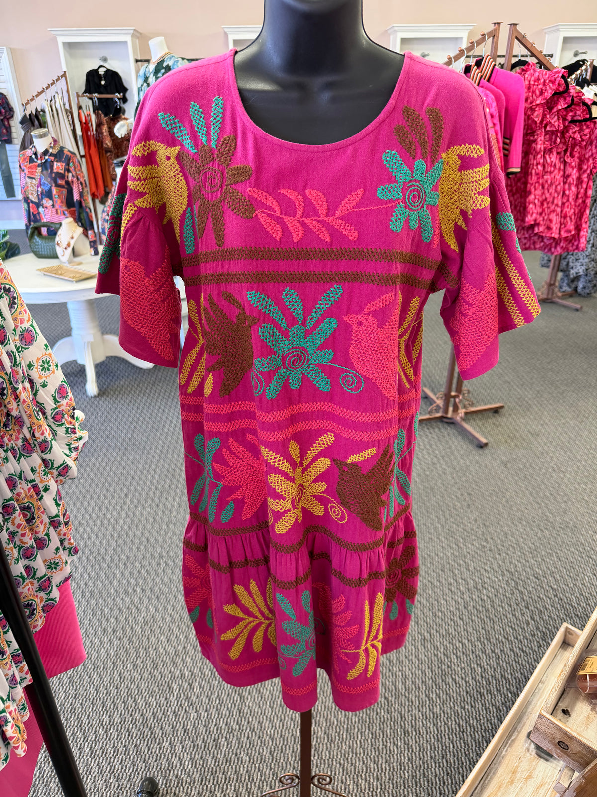 Loralee Floral Knit Dress