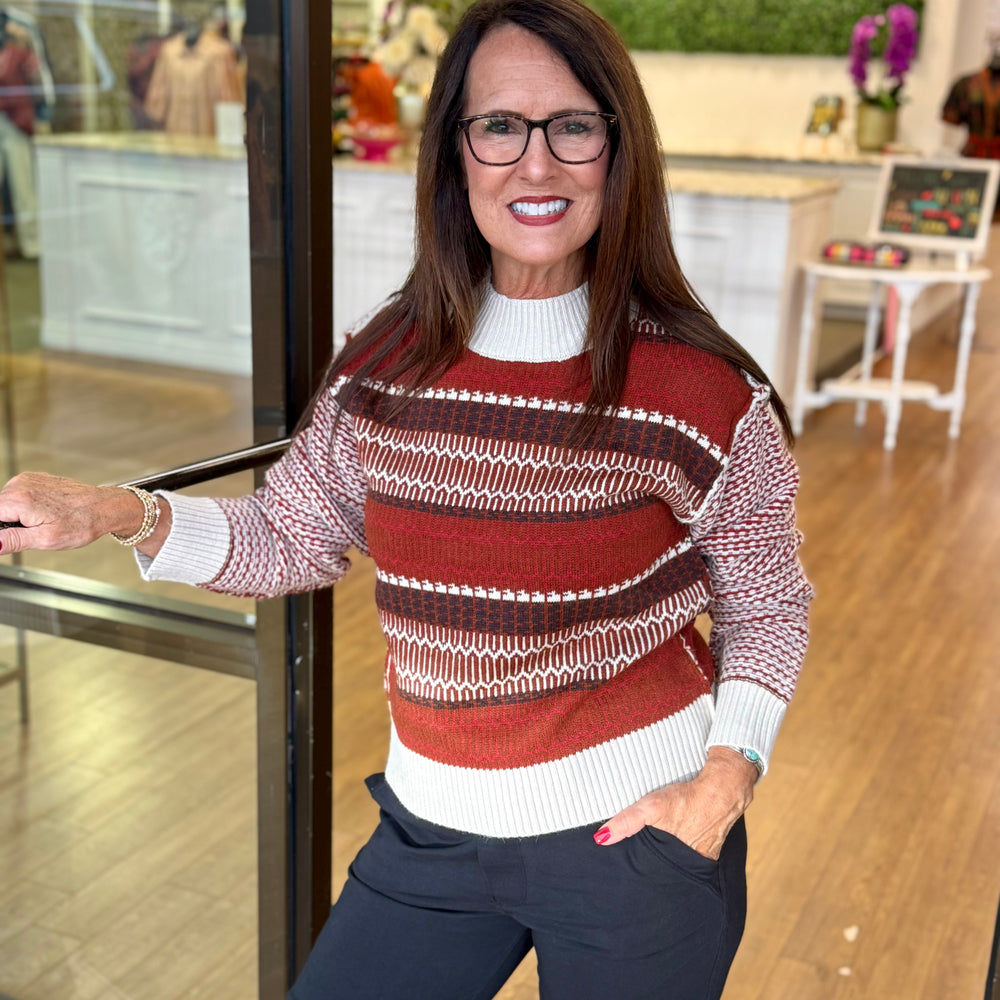 Barbara Gingerbread Sweater