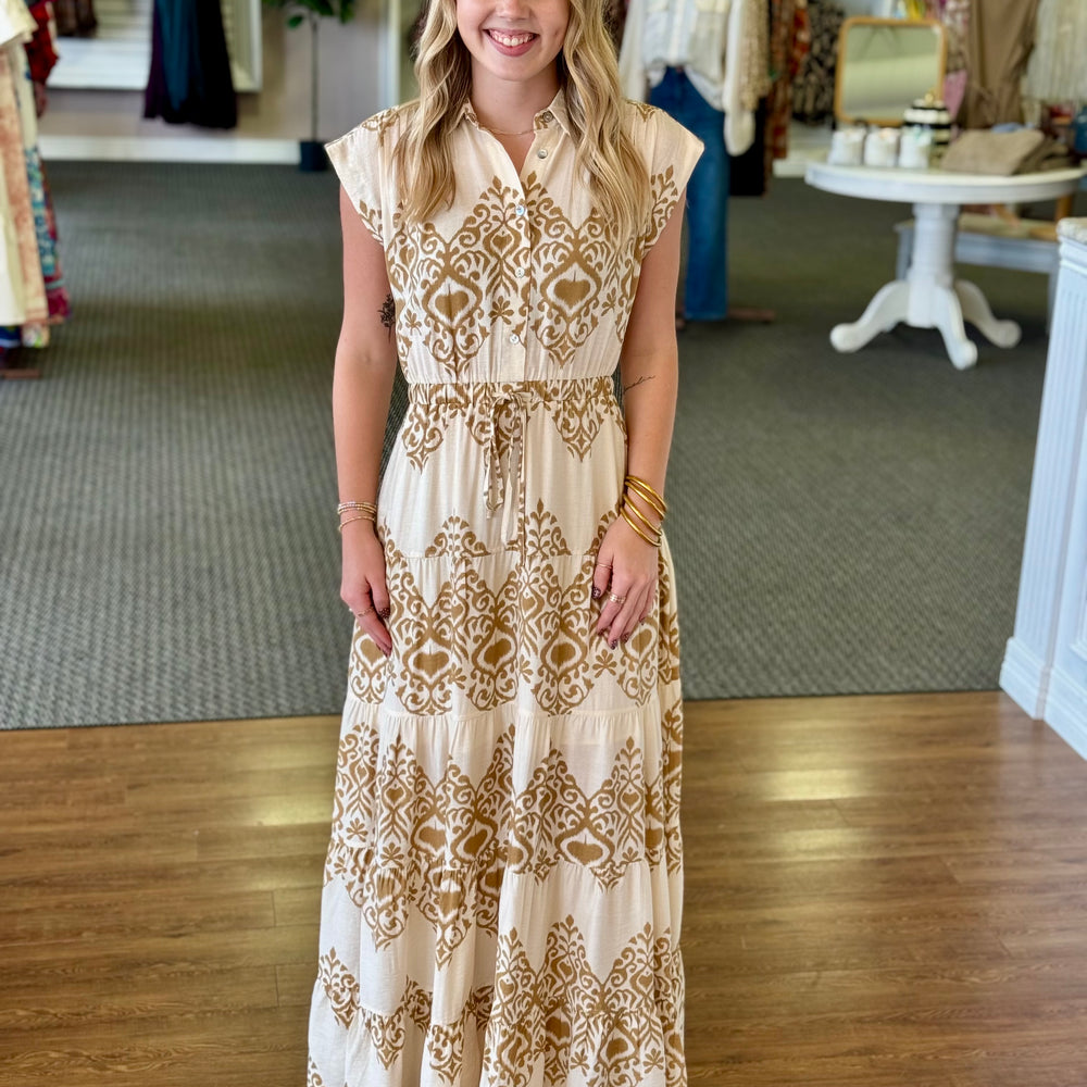 Brenda Boho Maxi Dress