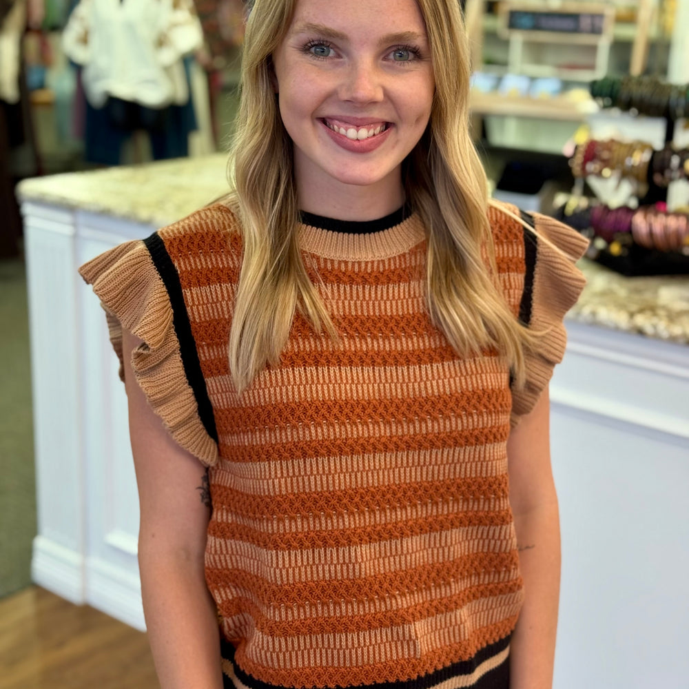 Kassandra Sweater Vest Top