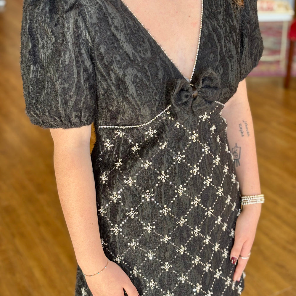 Midnight Romance Samira Embellished Dress