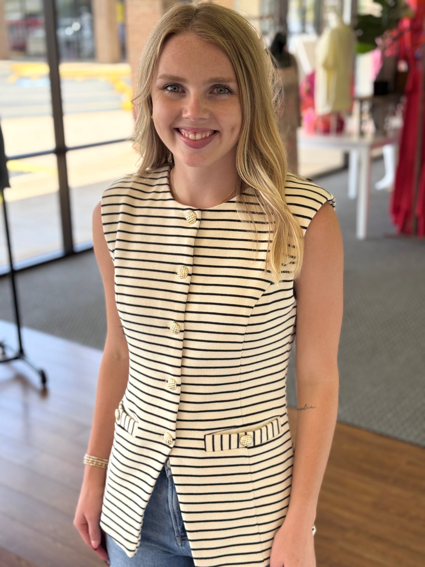 Andrea Top Vest
