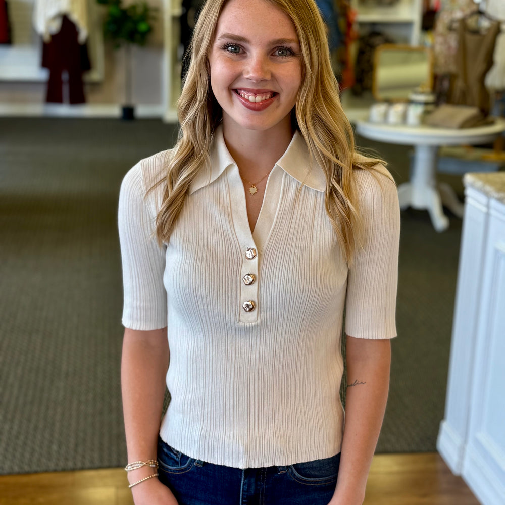 Callan Knit Top