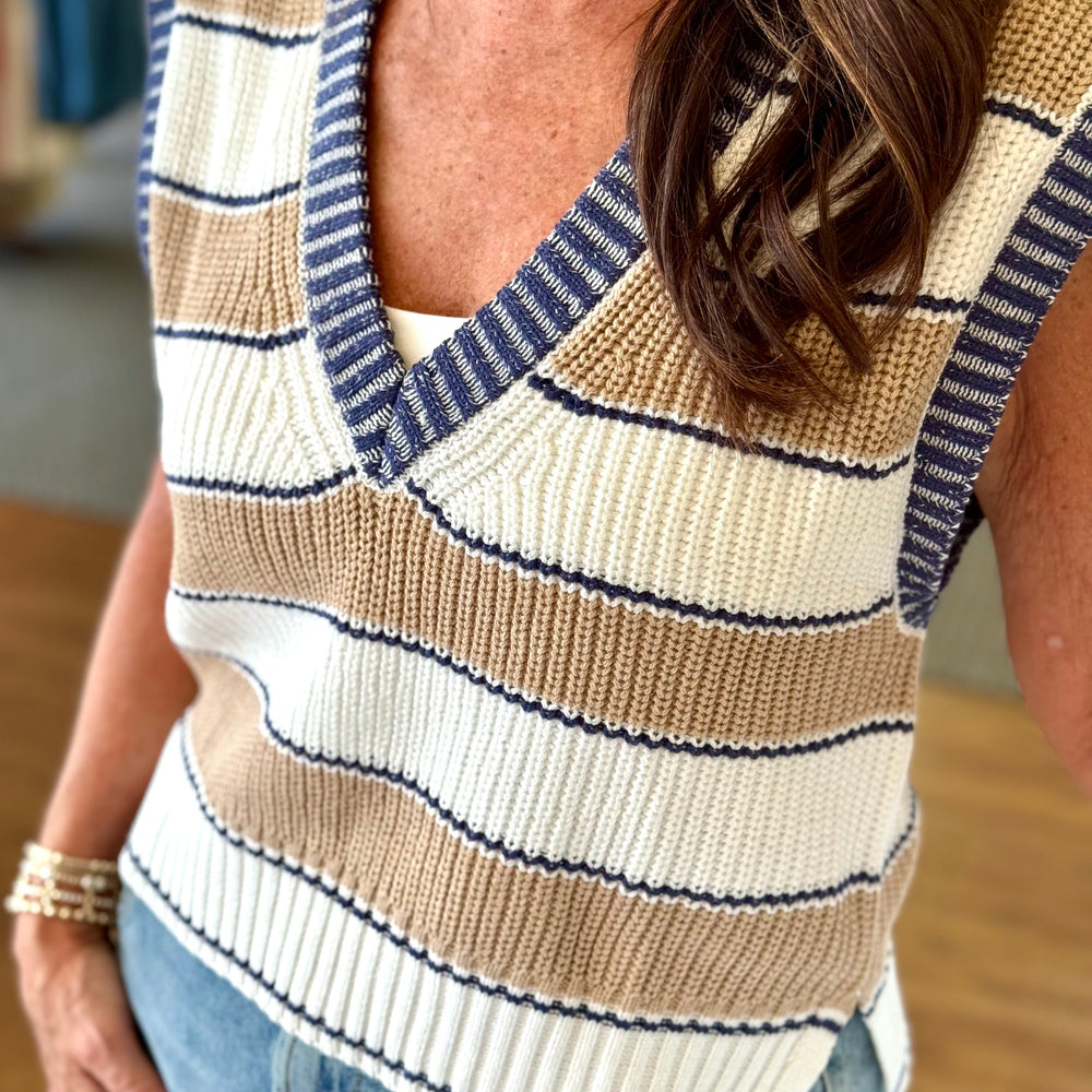 Camelia Sweater Vest Top