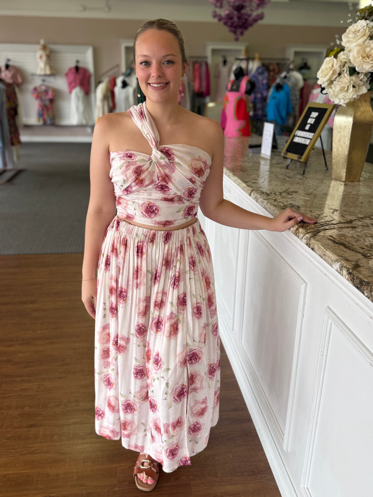 The Rosalie Garden Two-Piece Set