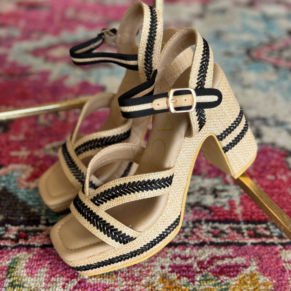 Adelaide Natural Platform Heel