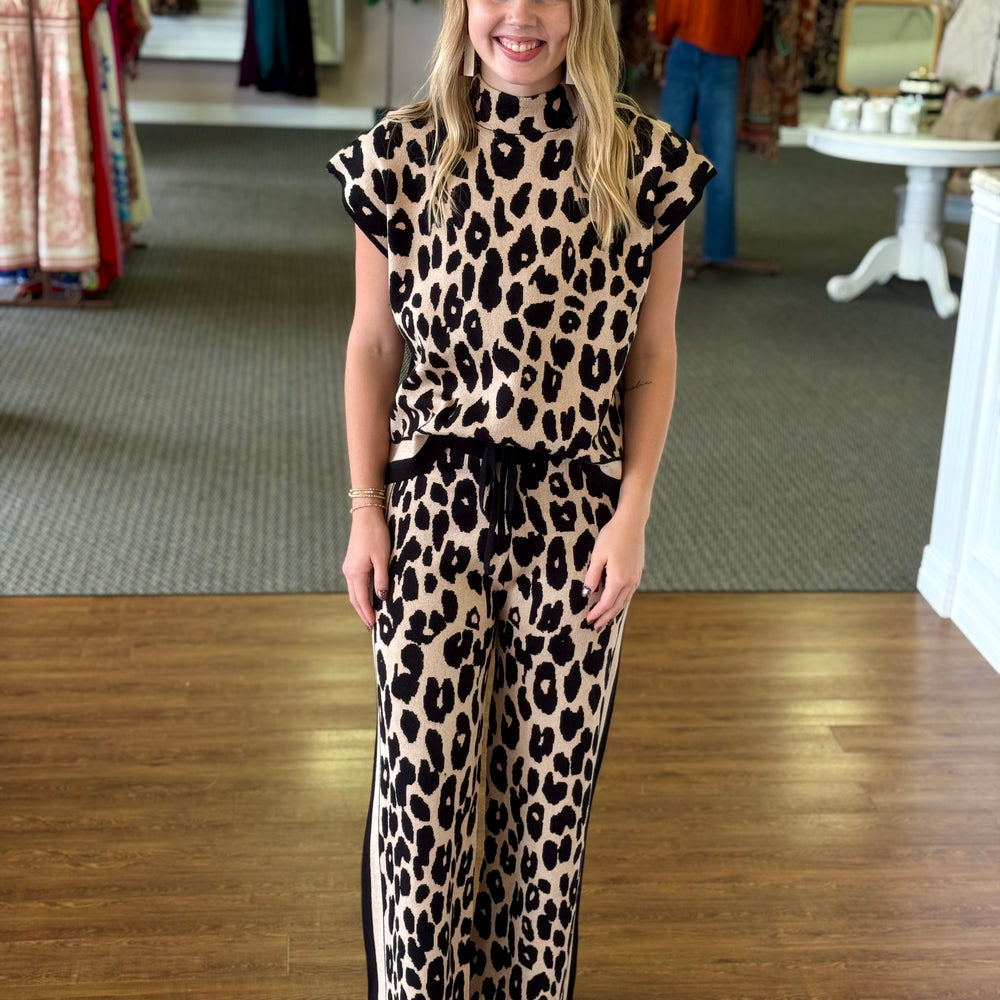 Linda Leopard Pant