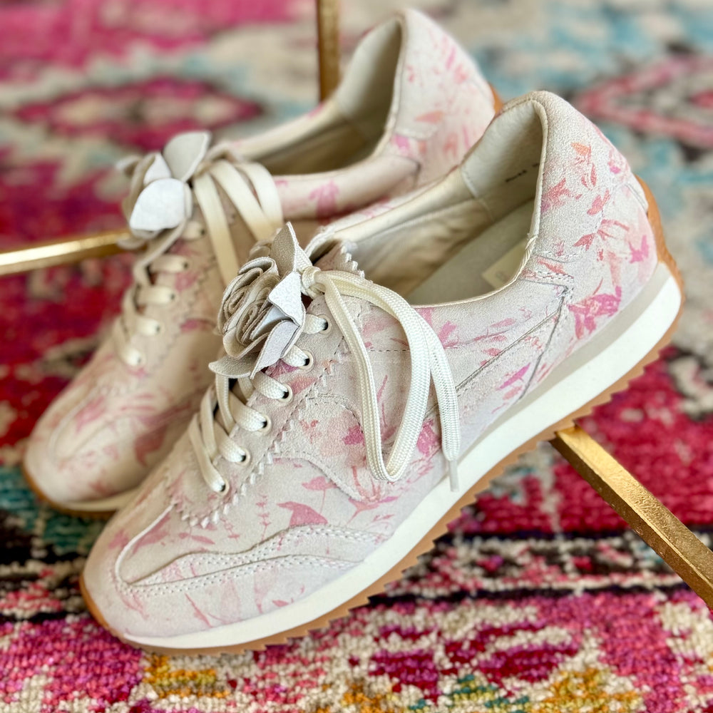 B.NTCD Pink Floral Sneaker