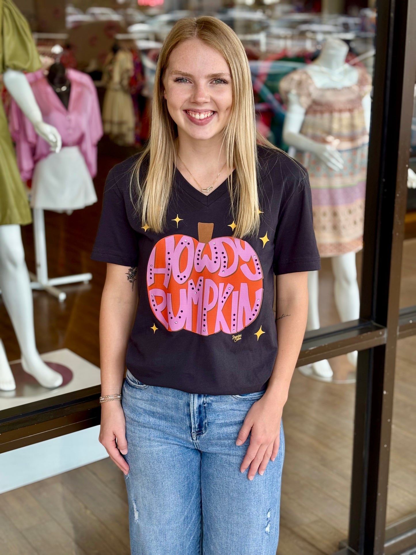 Howdy Pumpkin Tee