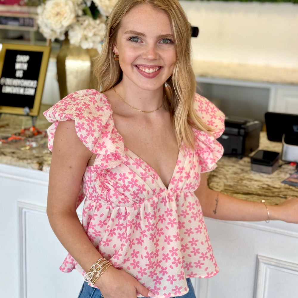 Petal Splash Top
