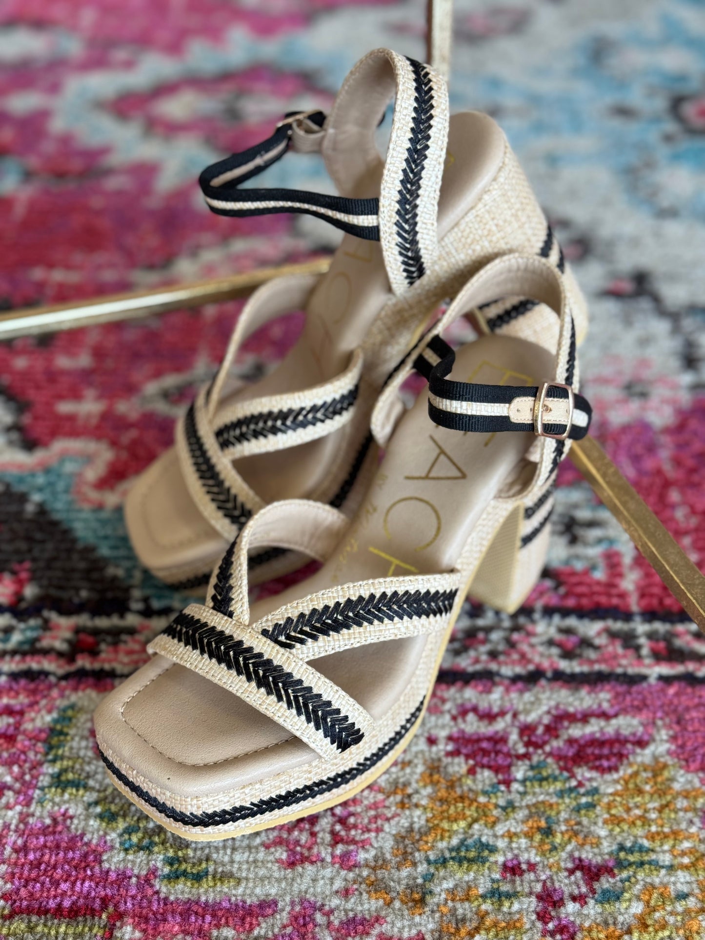 Adelaide Natural Platform Heel
