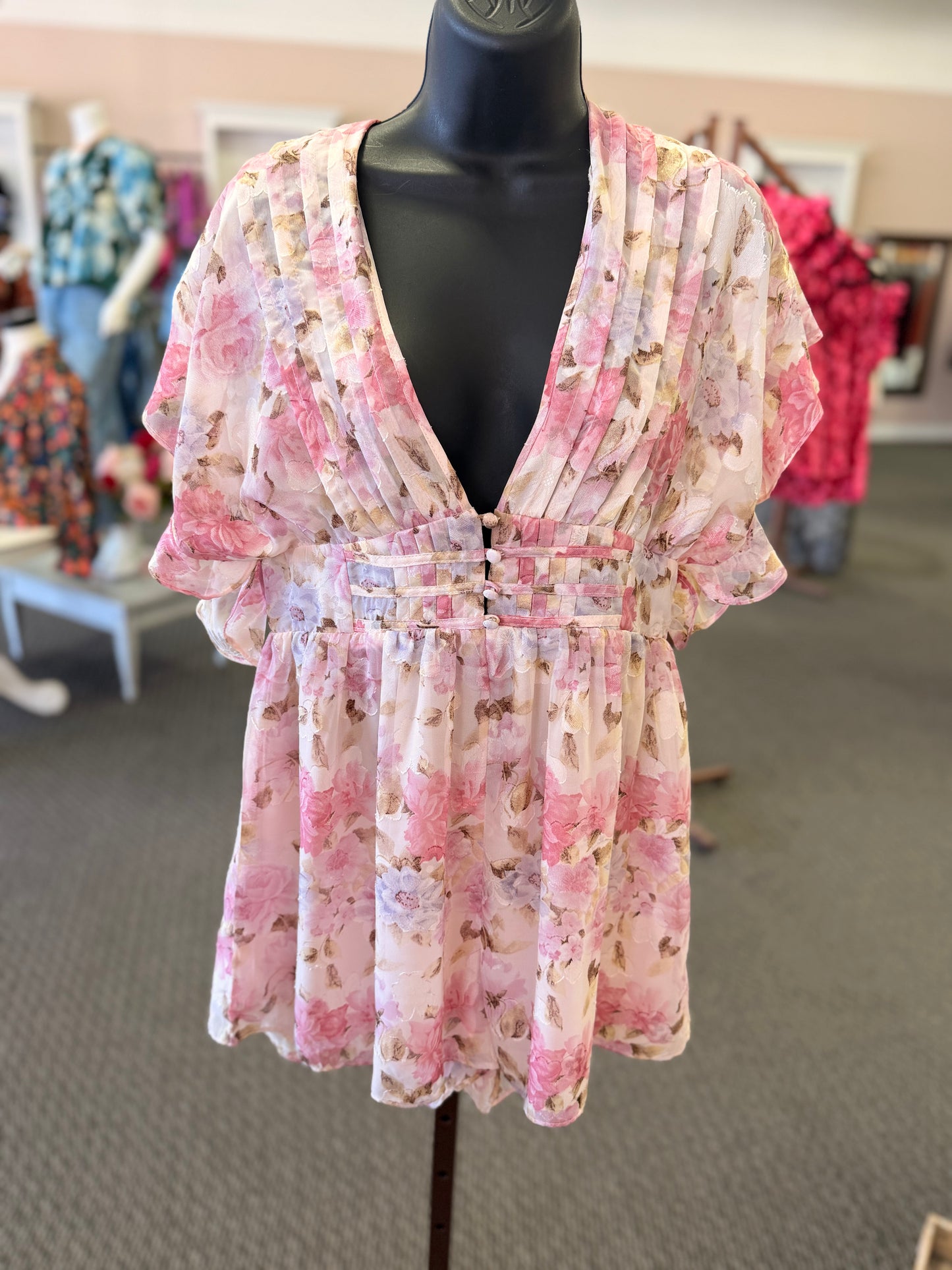 Kelsey Floral Romper