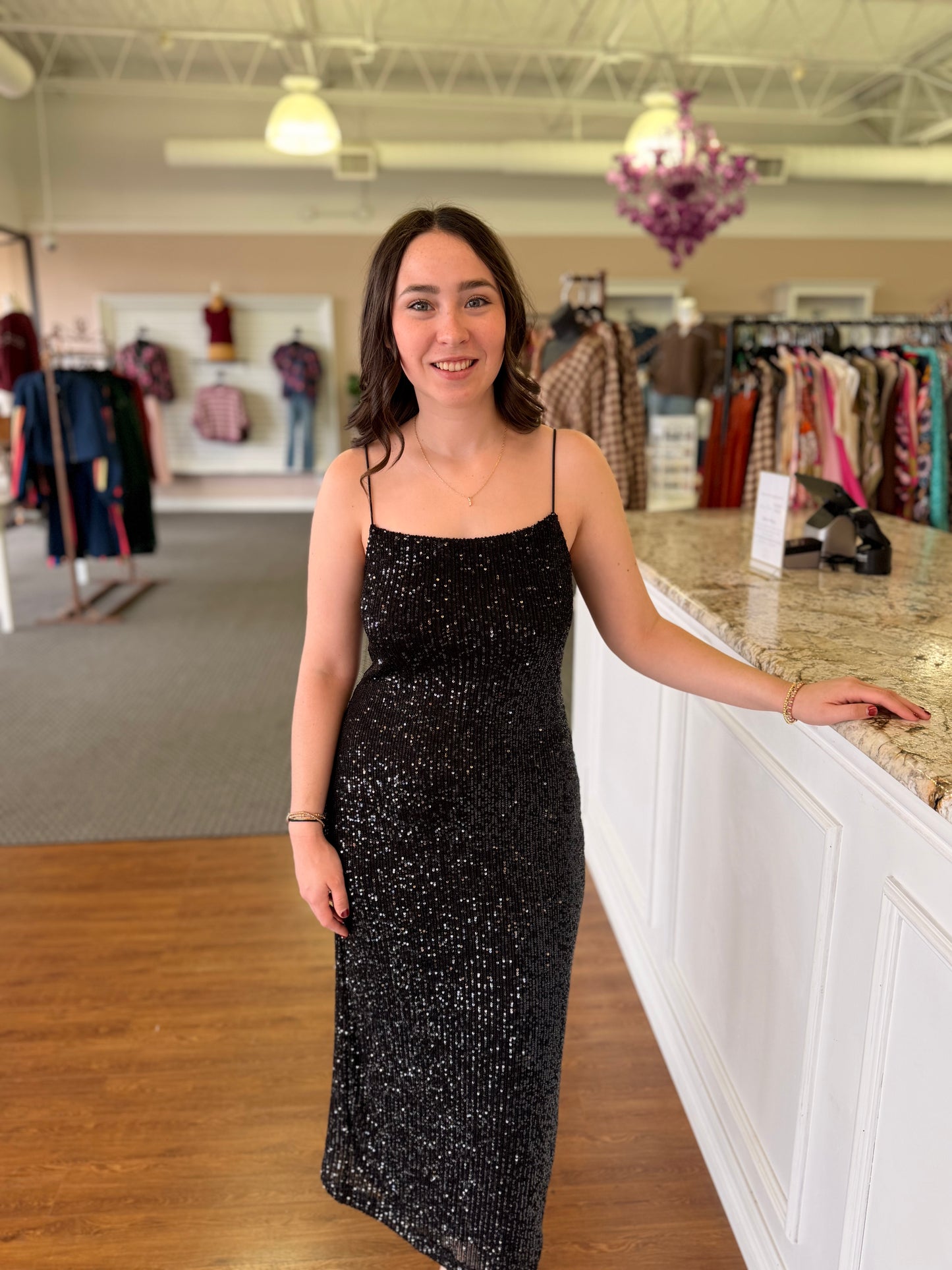 Paulina Sequin Dress