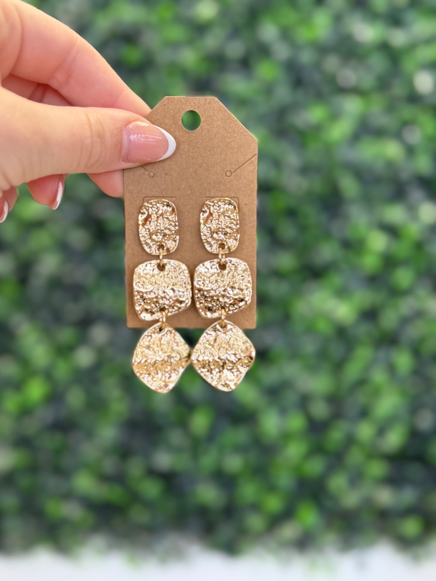Jessica gold earrings