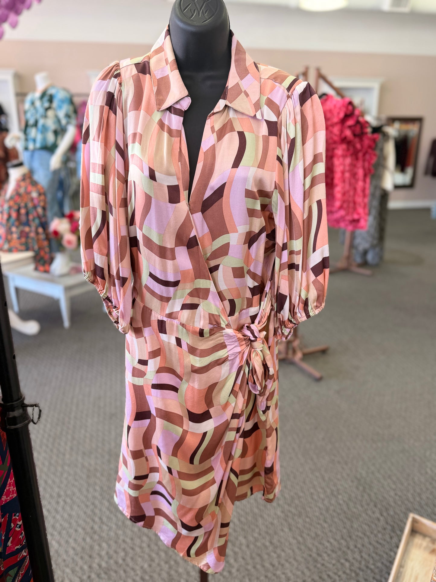 Sunday Social Wrap Dress
