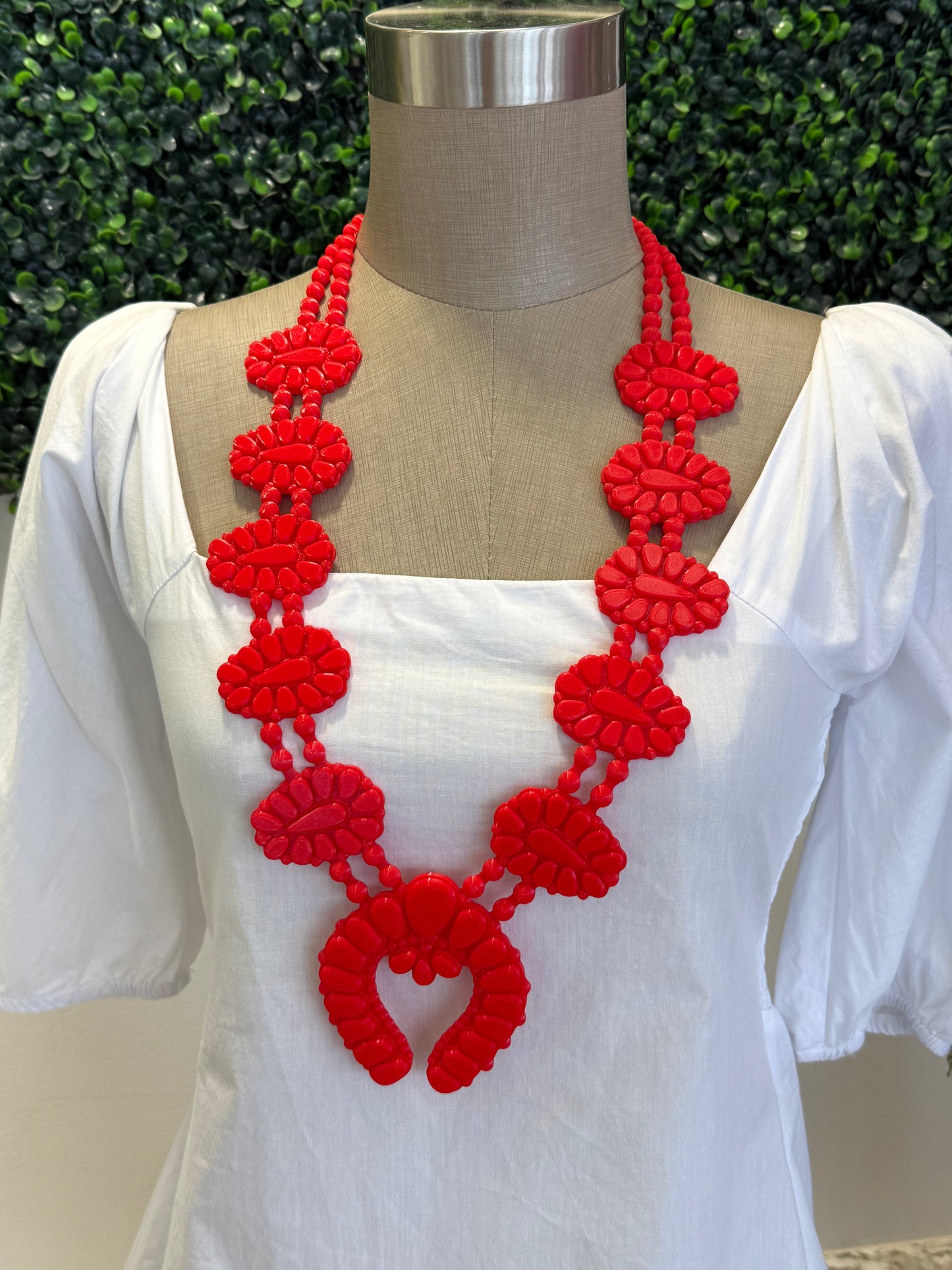 Golden Hour Necklace-Red