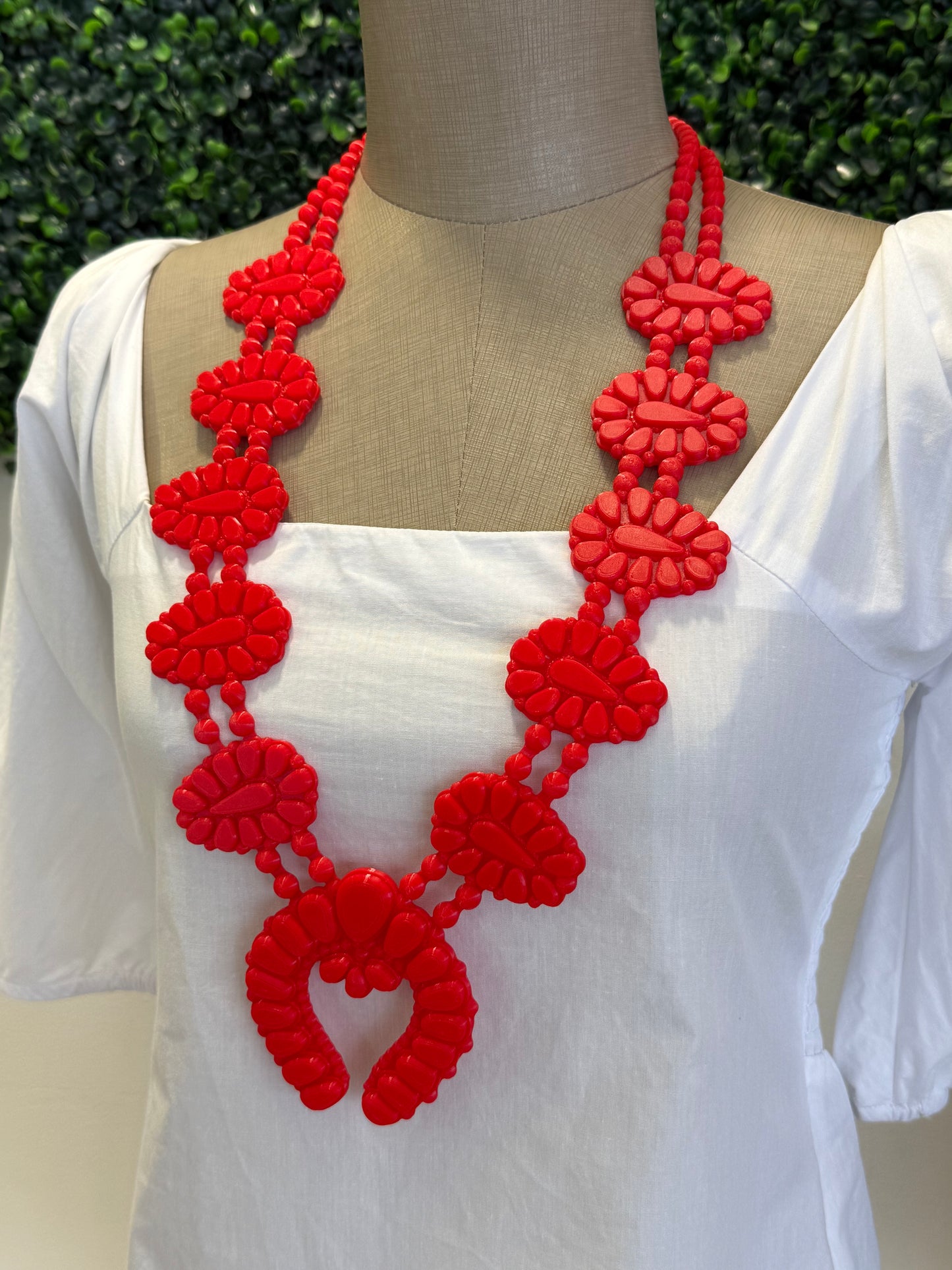 Golden Hour Necklace-Red