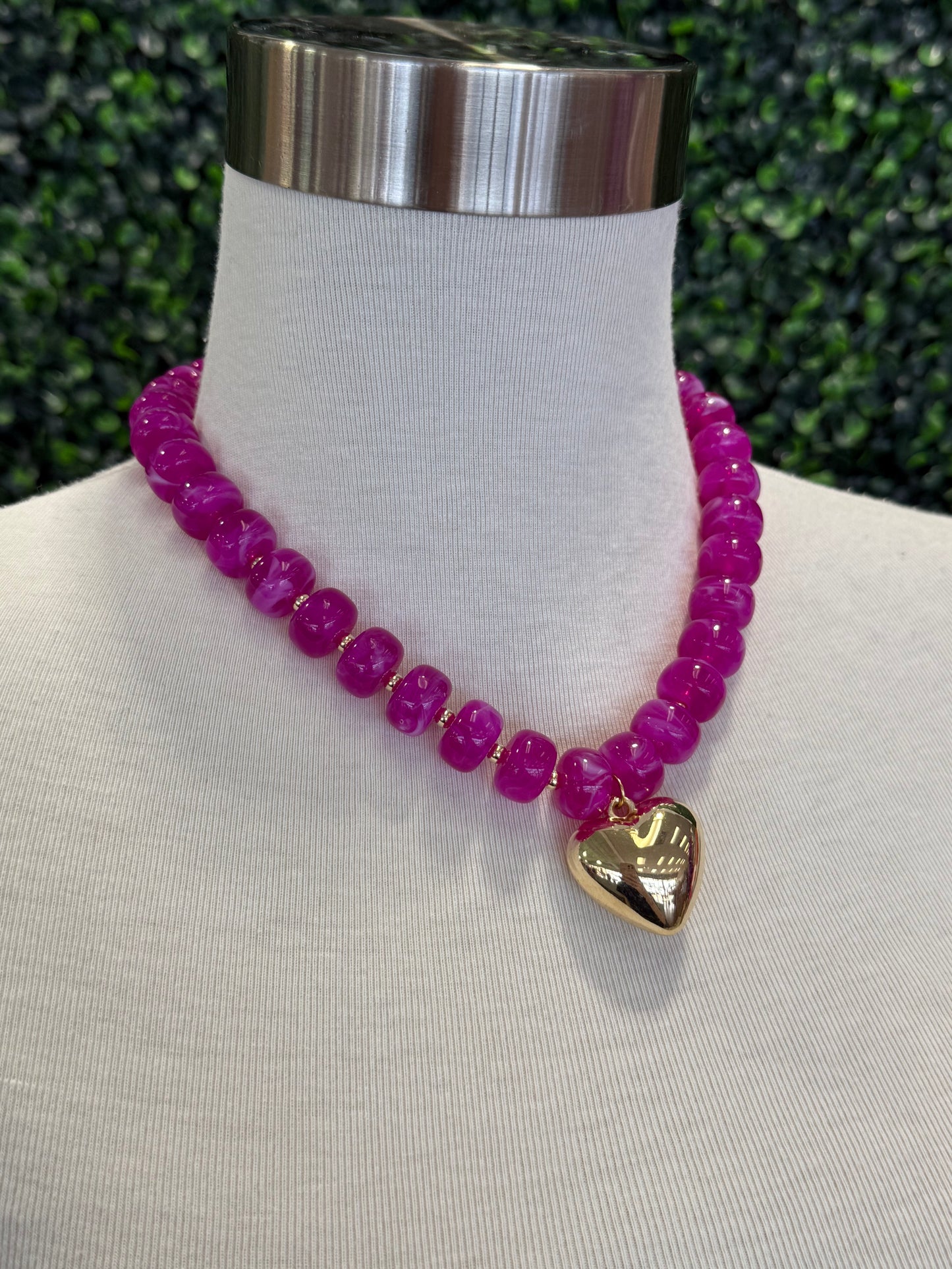 Purple Abby Necklace