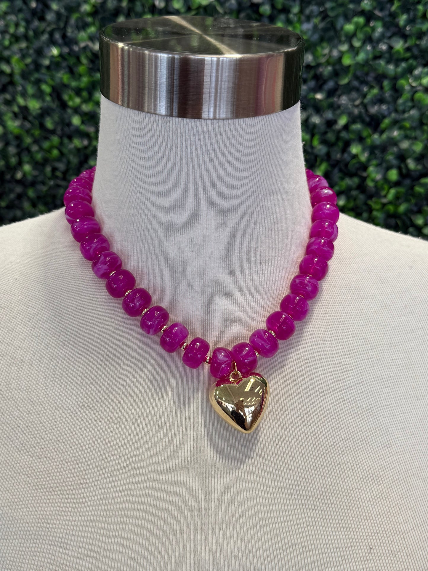 Purple Abby Necklace
